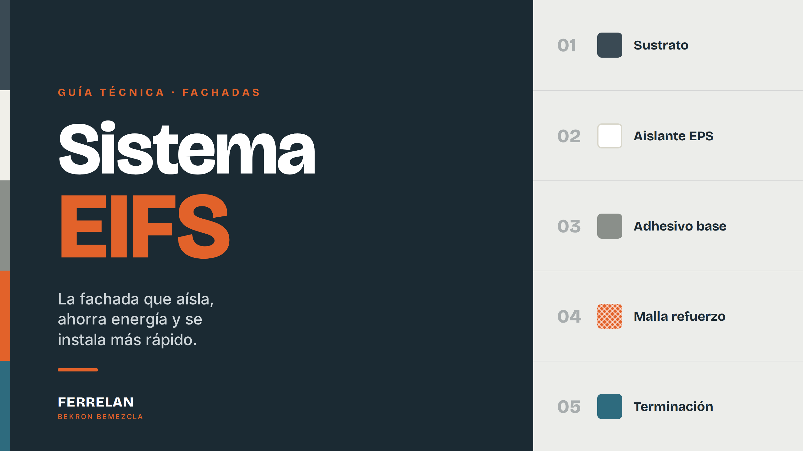 Sistema EIFS: la fachada que aísla, ahorra energía y se instala rápido