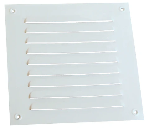 Ventilacion 20X20 Acero Esmaltado Blanco
