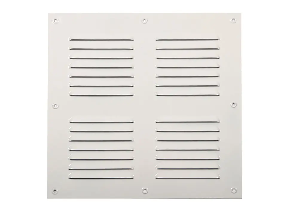 Ventilacion 30X30 Acero Esmaltado Blanco 1