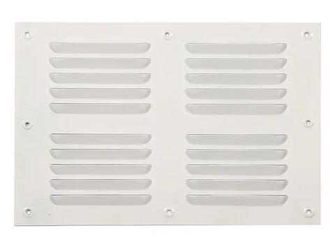 Ventilacion 20X30 Acero Esmaltado Blanco