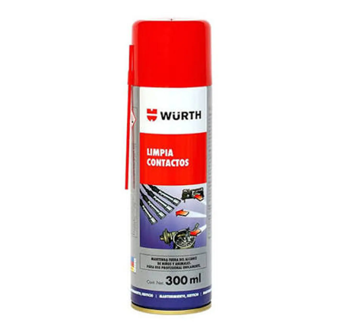 Limpia Contacto 300ML Wurth 1