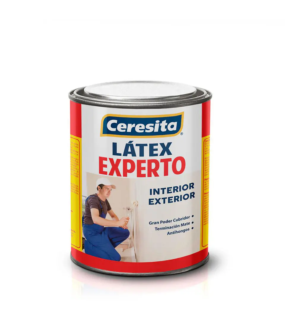 Latex Experto Blanco 1/4GL Ceresita 1