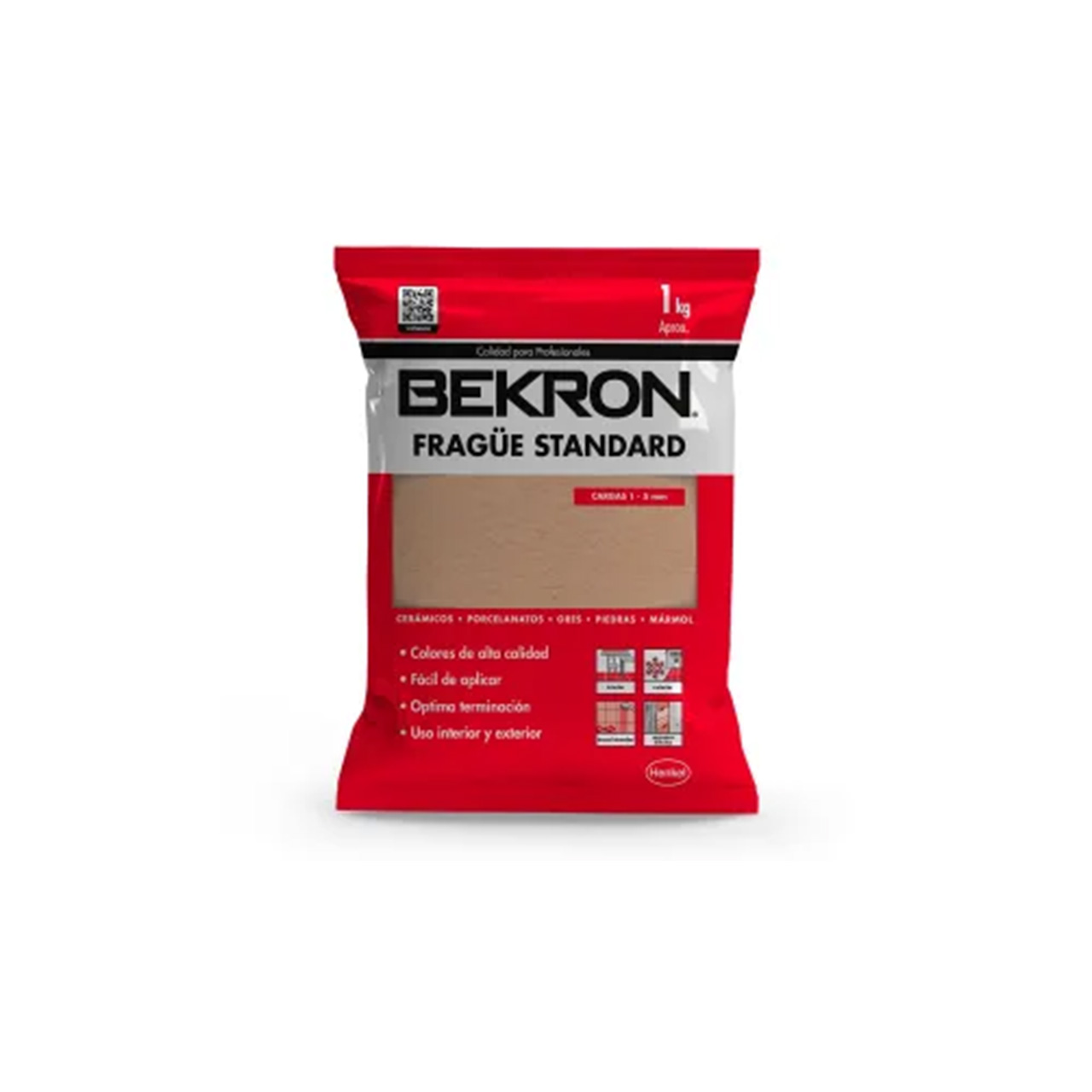 Fragüe Cementicio BeFragüe Gray/Garza 1 Kg