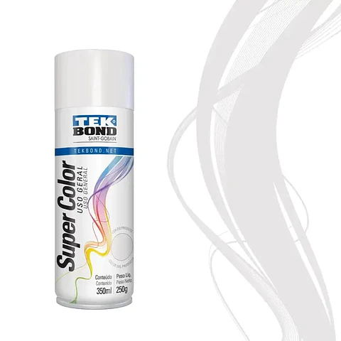 Pintura Spray Tekbond Uso Gral Blanco Hielo 350ML