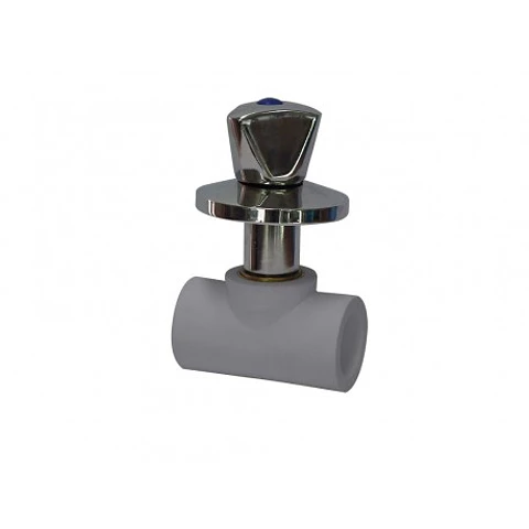 Llave De Paso PPR Cromada 20MM