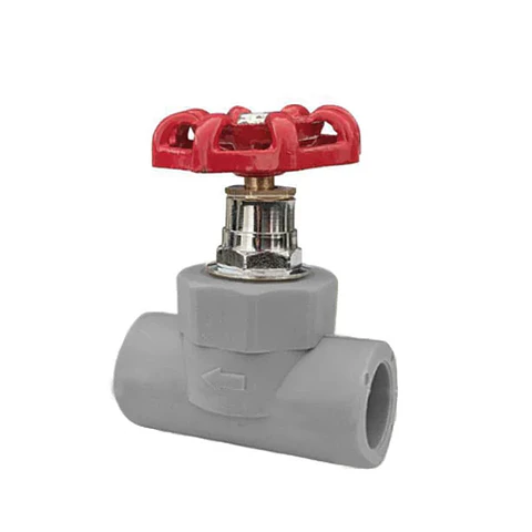 Llave De Paso PPR Metalica Manilla Roja 25MM