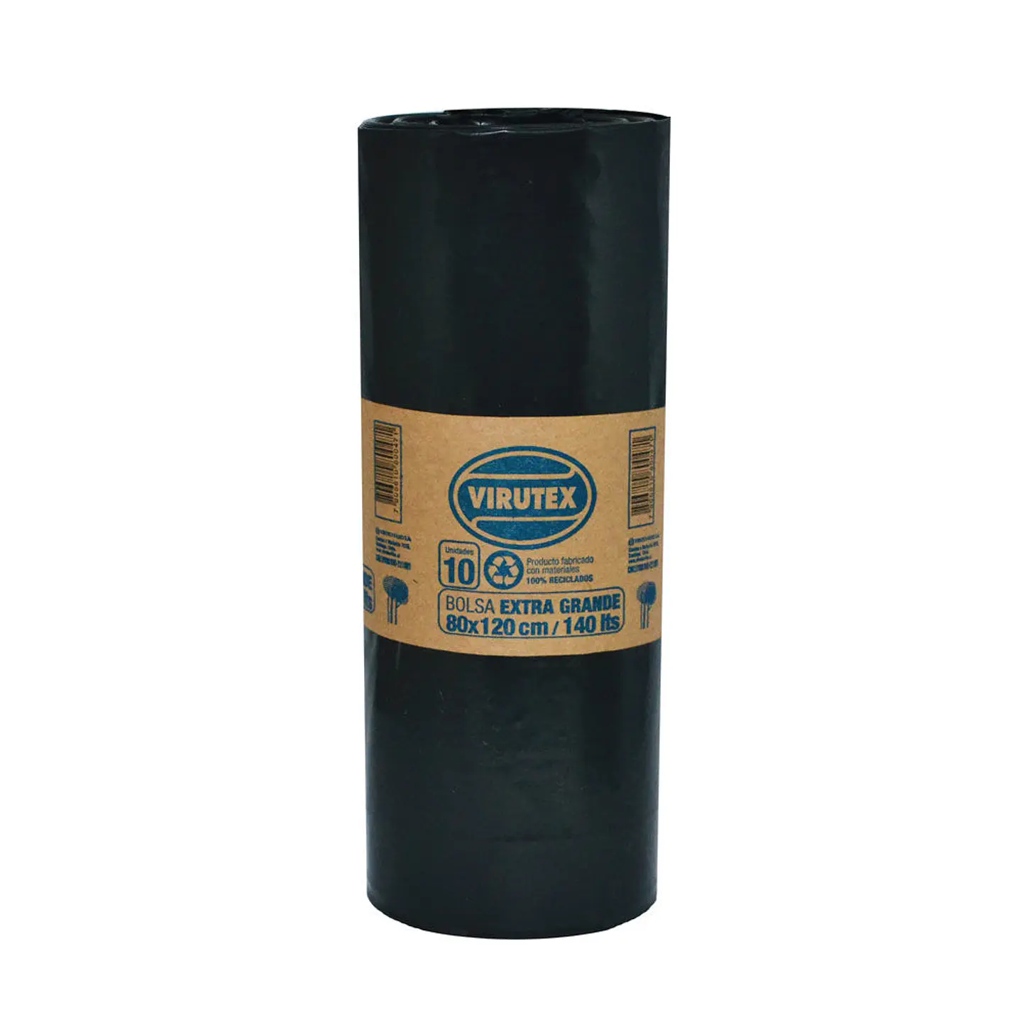 Bolsa Basura Biorollo 80X110 Virutex 1