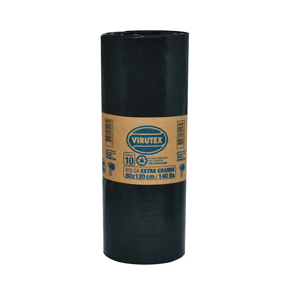 Bolsa Basura Biorollo 80X110 Virutex 1
