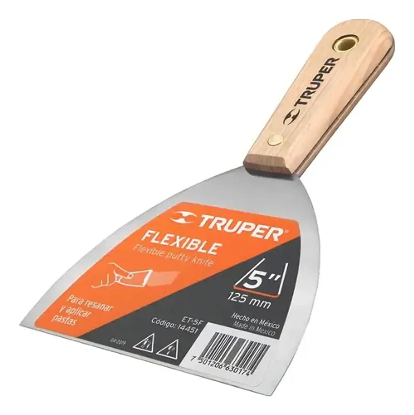 Espatula Flexible 5PUL Truper ET-5F 1