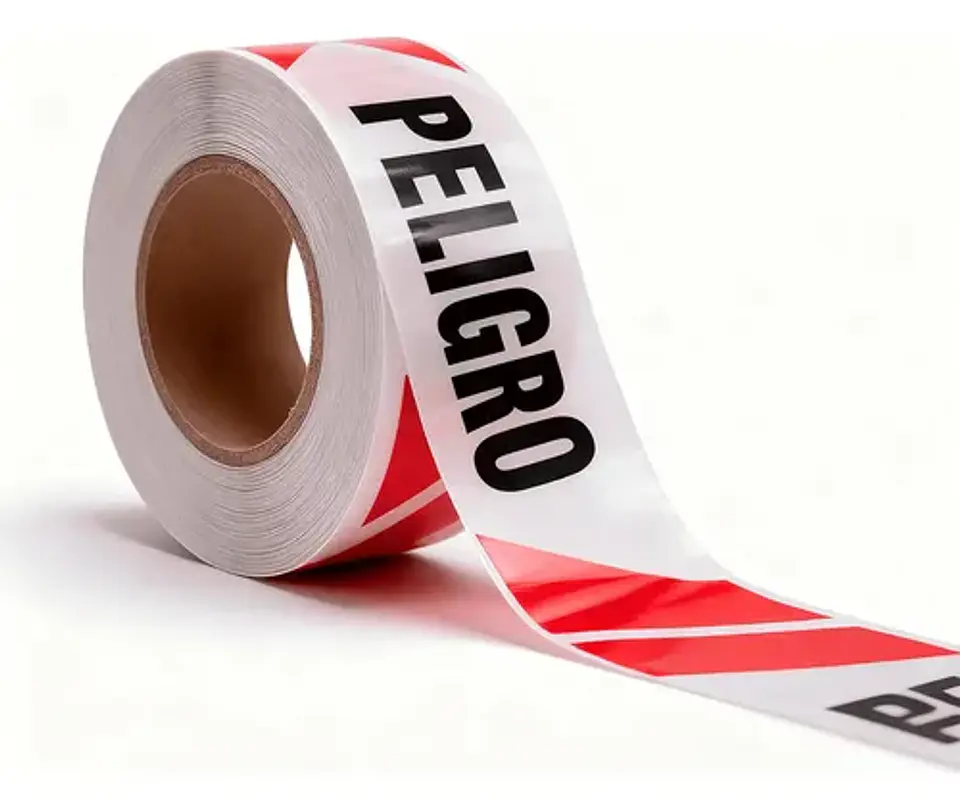 Cinta Peligro Rollo 350MTS 2