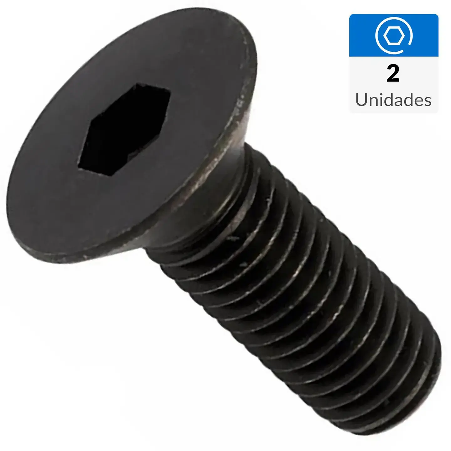 Perno Parker Cabeza Plana 3/8-16X1 1/2 Caja 5 Unidades 1