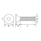 Perno Parker Cabeza Plana 3/8-16X1 1/2 Caja 5 Unidades - Miniatura 3