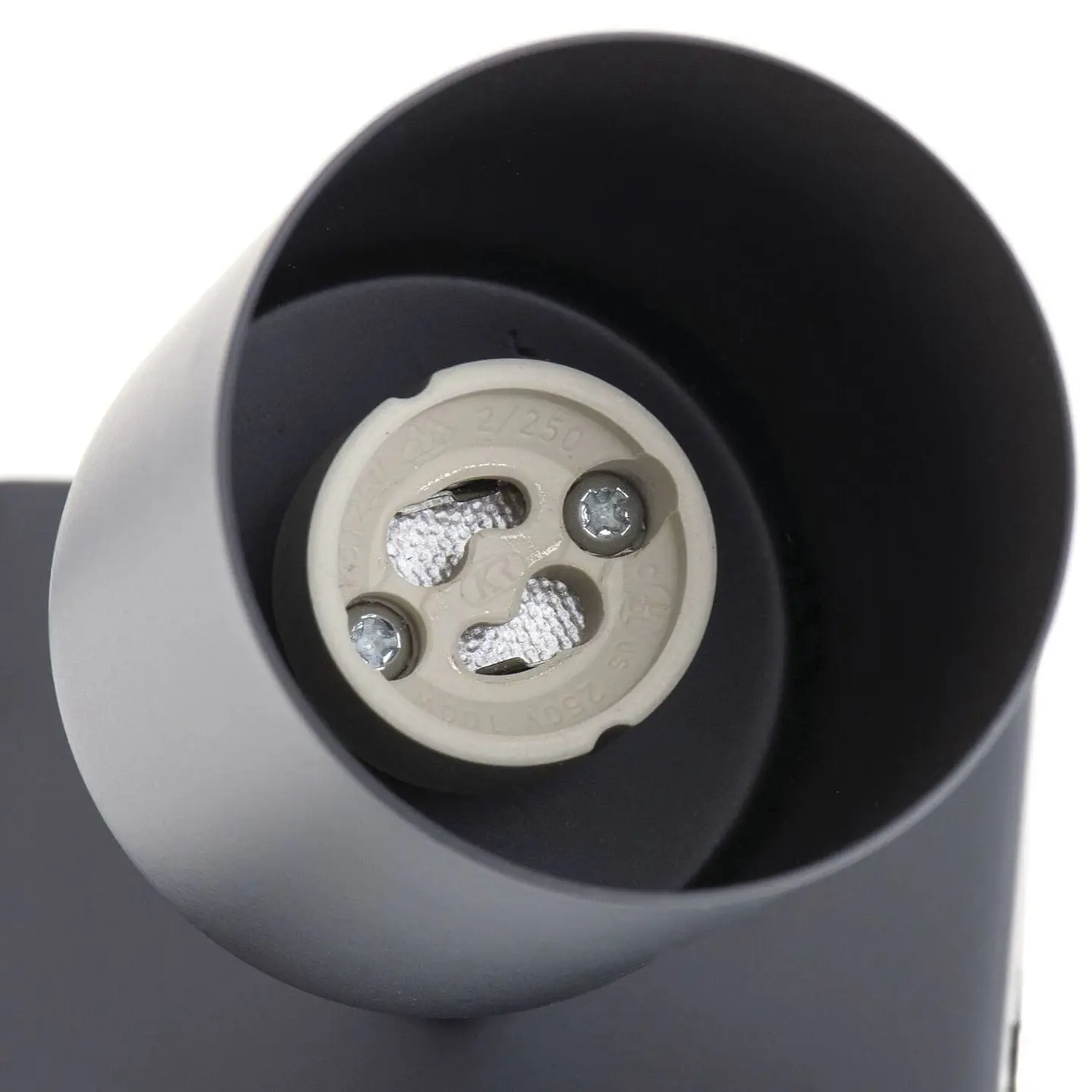 Foco Barra Sob. Simple GU-10 Negro P1 Megabright 3002434 3