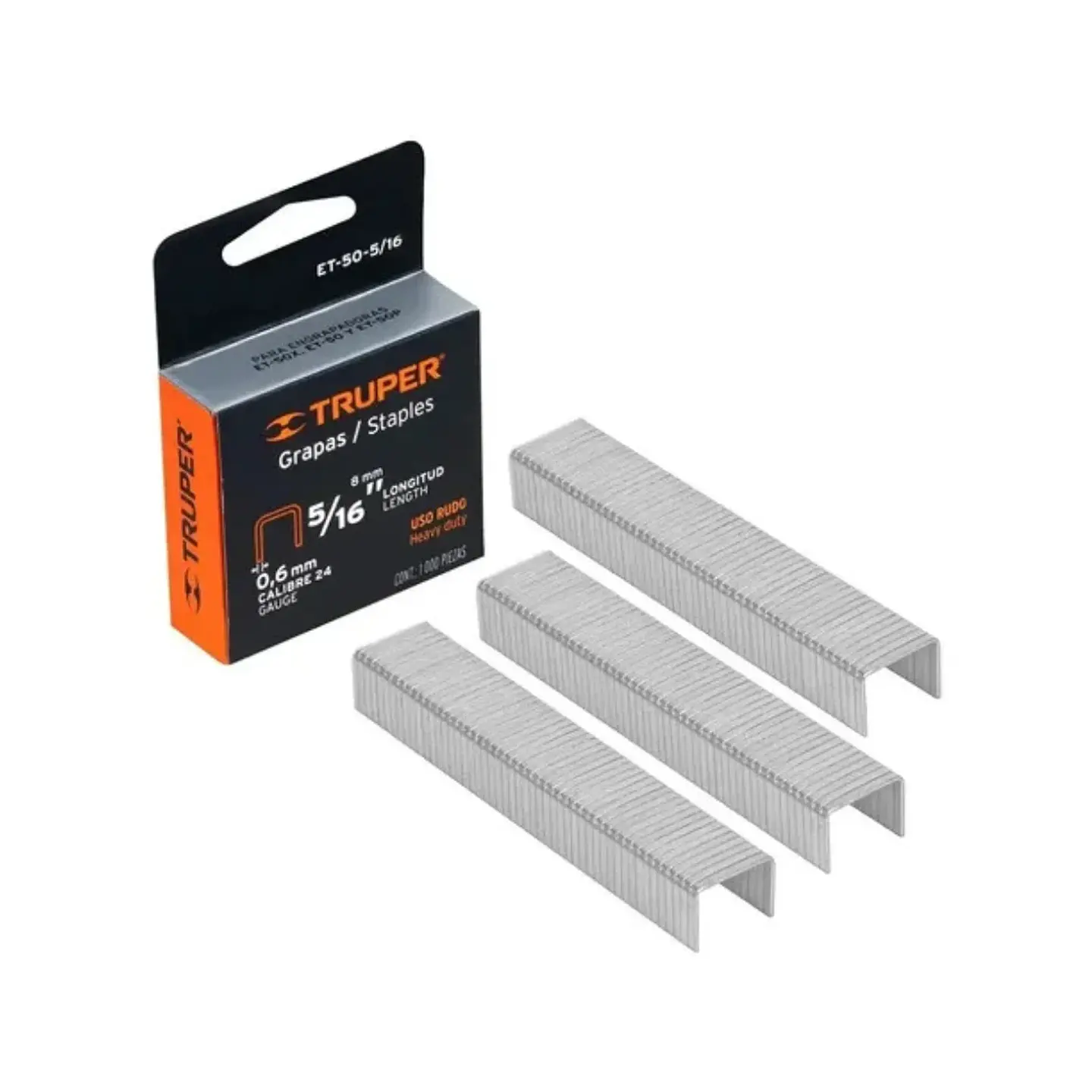 Grapa 5/16 8MM Truper ET-50 1