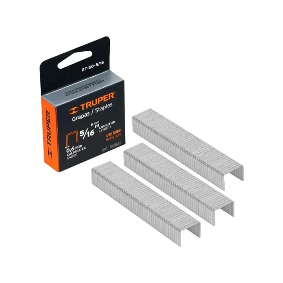 Grapa 5/16 8MM Truper ET-50 1