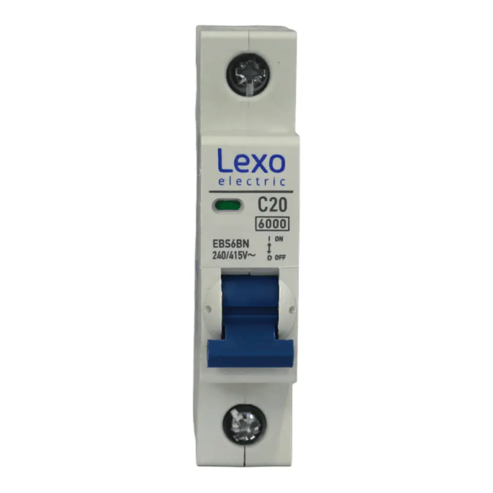 Interruptor Automatico Unipolar 20A 6K Lexo 1