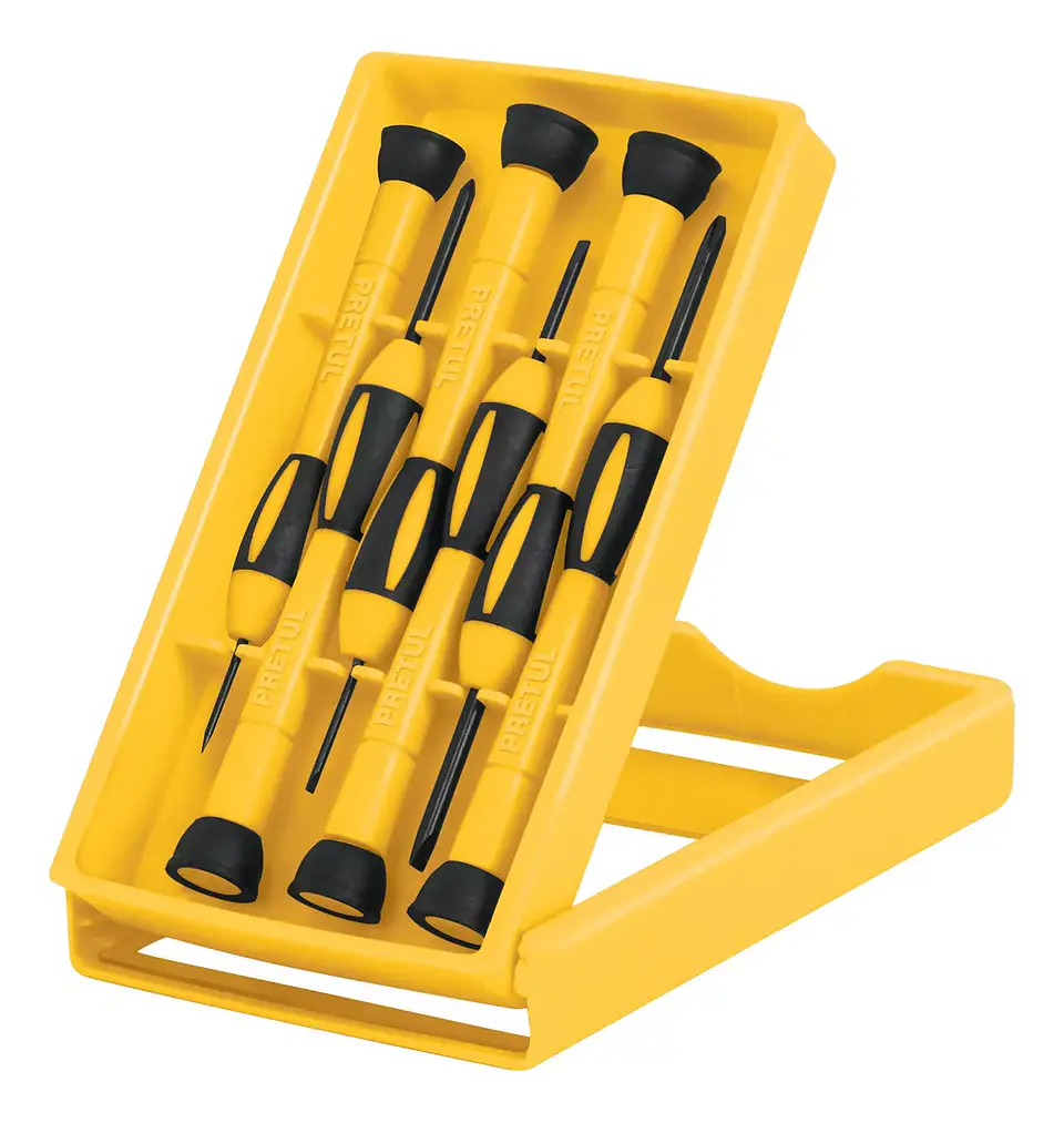Juego De Desarmadores De Precision 6PCS J-DEJ-6 Pretul 1