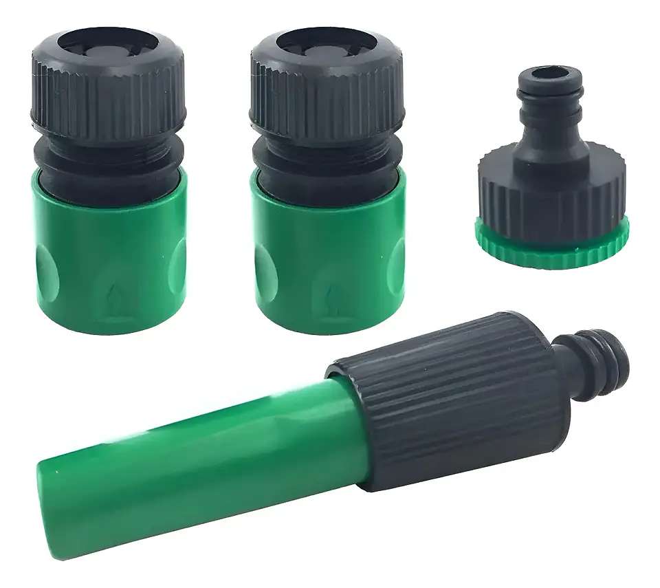 Juego Hose Connector P/Manguera 4PCS Garden 1