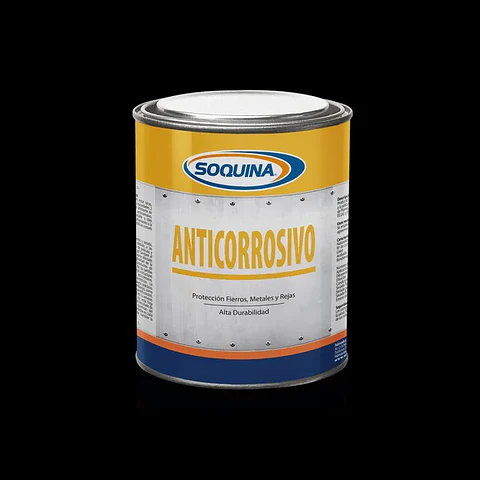 Anticorrosivo Soquina Negro 1/4GL
