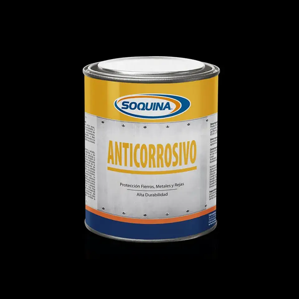 Anticorrosivo Soquina Negro 1/4GL 2