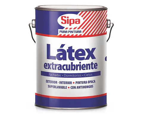 Latex Extracubriente Blanco Sipa