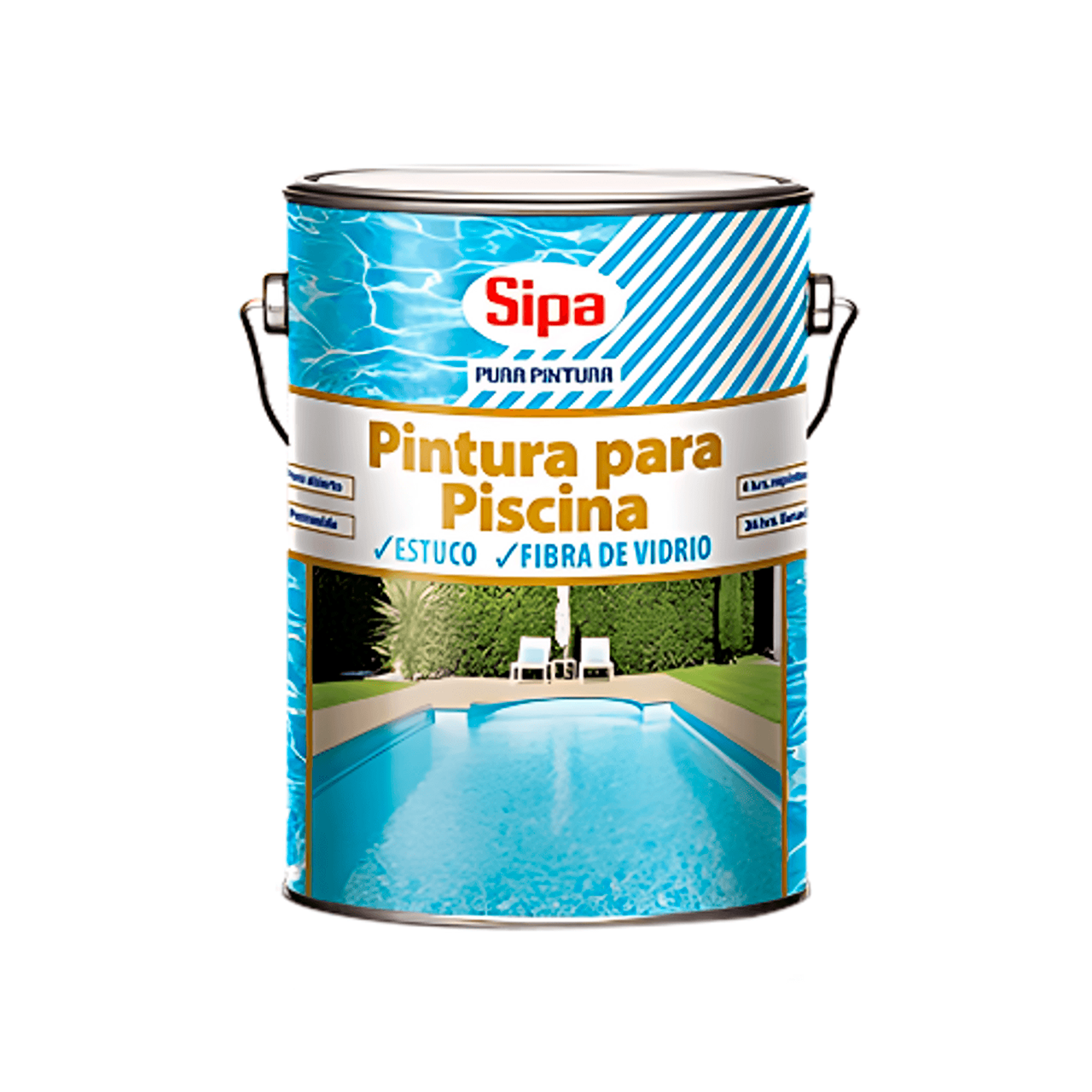 Pintura para Piscina Galon Celeste Sipa