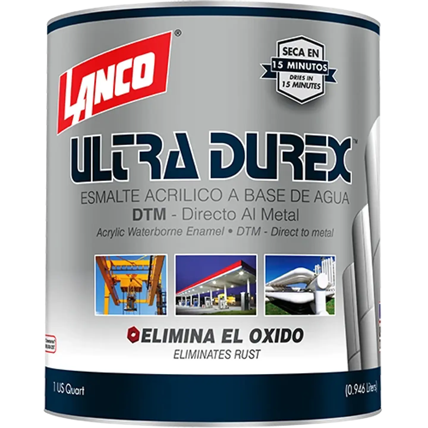 Esmalte 3X1 Ultra Durex Accent 1/4GL Lanco DE3325-5 1