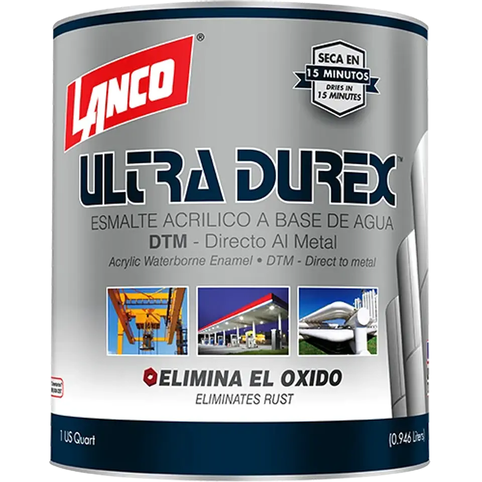 Esmalte 3X1 Ultra Durex Accent 1/4GL Lanco DE3325-5 1