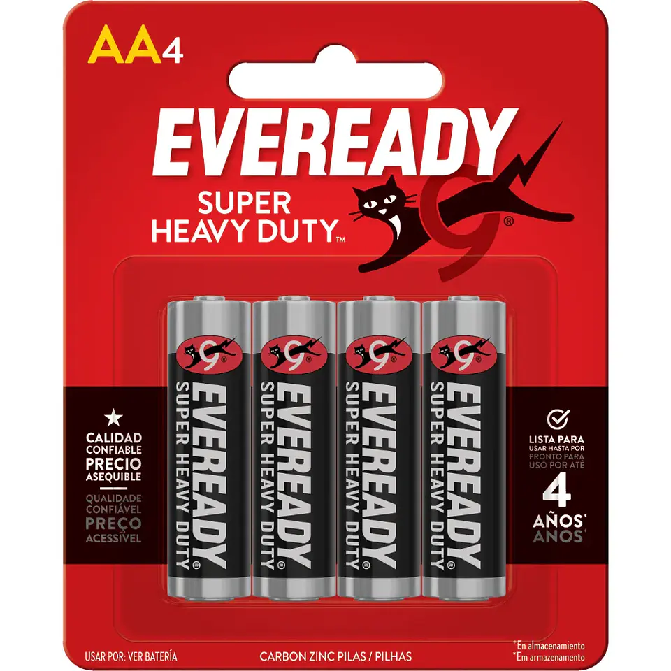 Pila Carbon AA Eveready 1