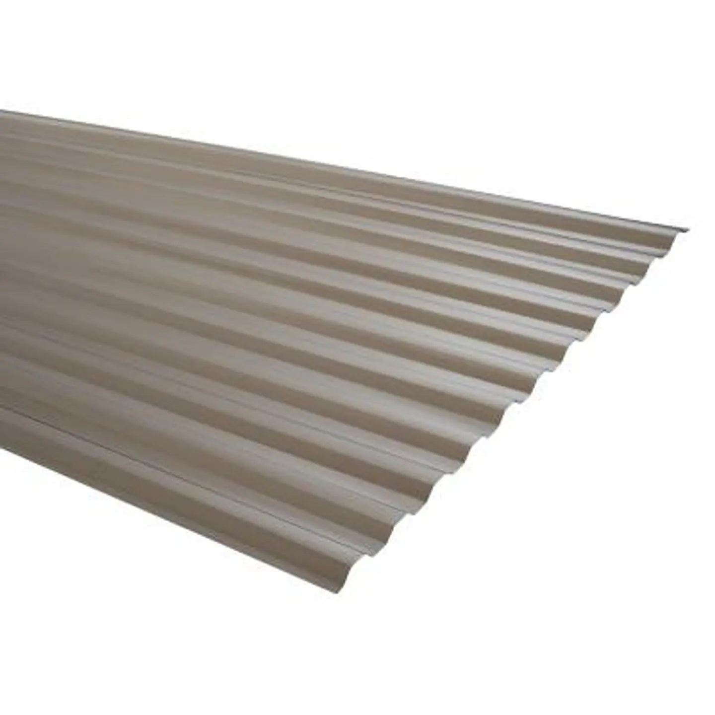Policarbonato Ondulado Cafe 0.5 mm 0.81 x 3.66 m  2