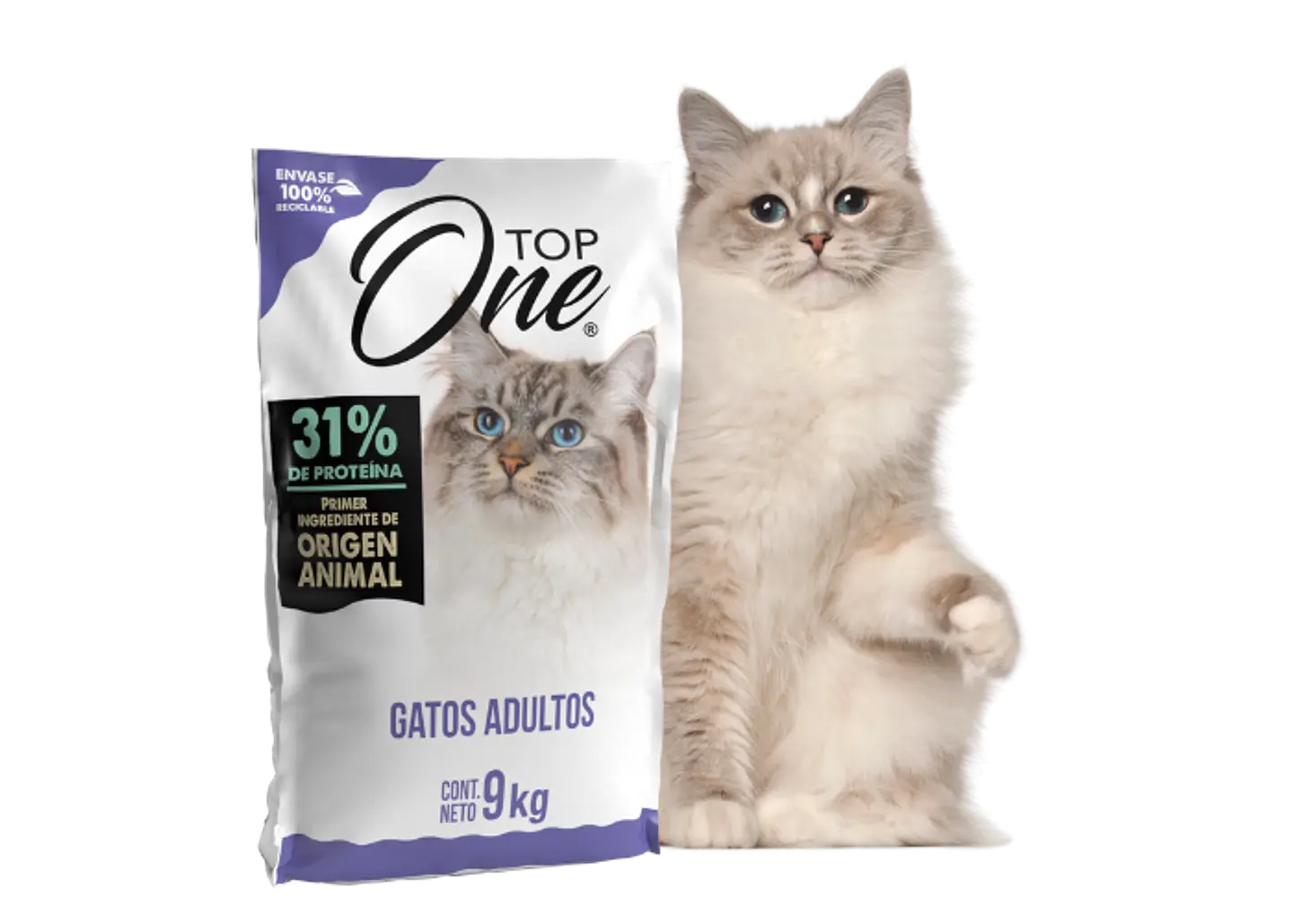 Alimento Top One Gato 9KG 2