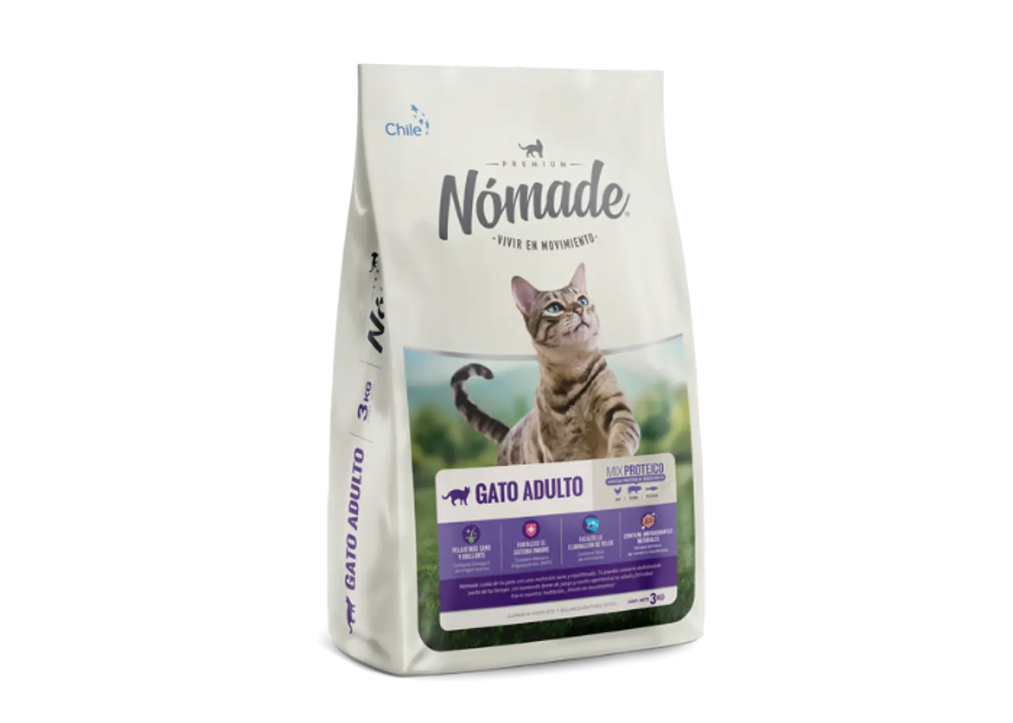 Alimento Nomade Gato 3KG 1