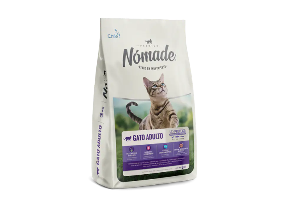 Alimento Nomade Gato 3KG 1