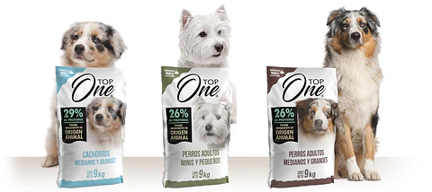 Alimento Top One Perro Adulto Raza Mediana/Grande 20KG