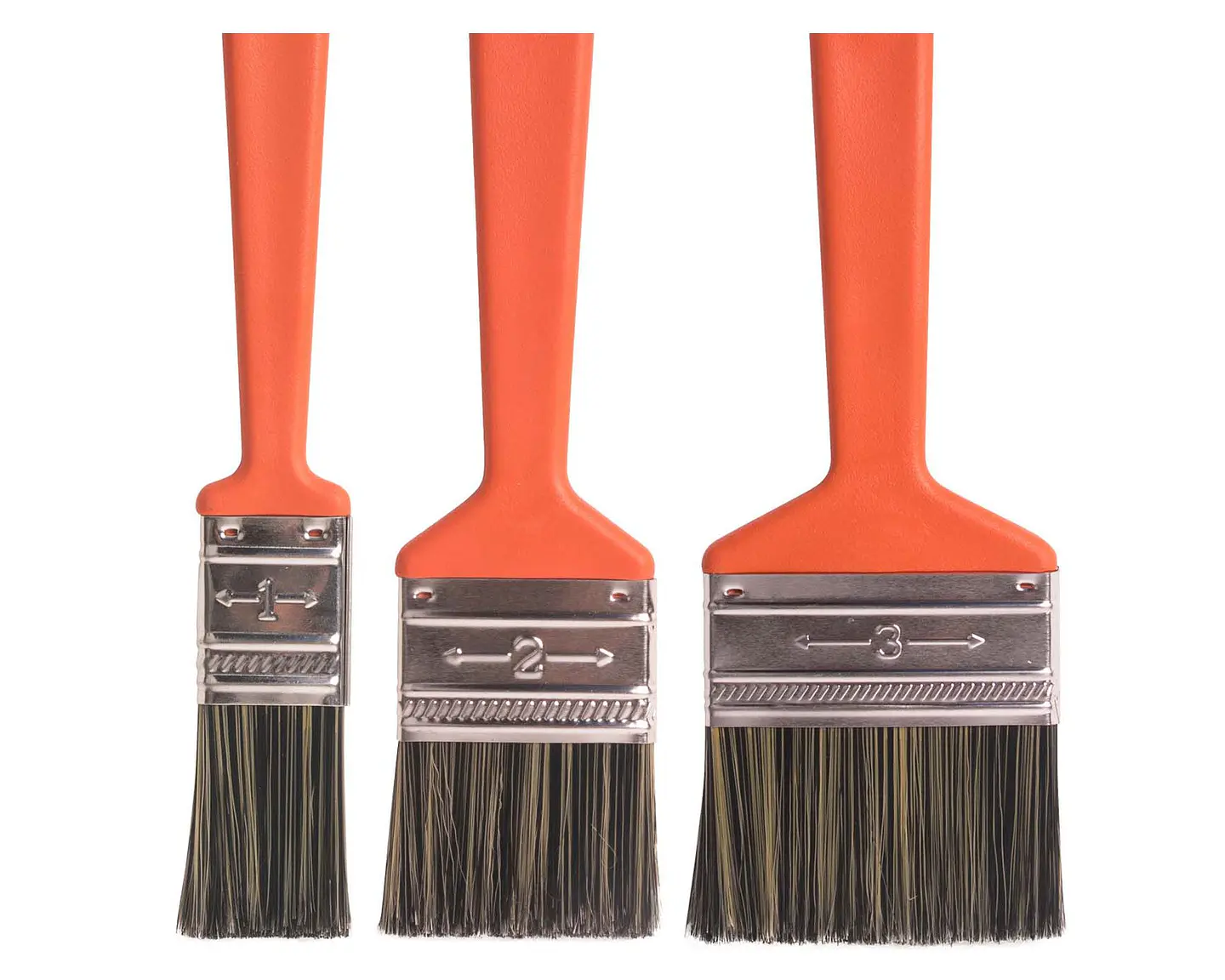 Set Brochas Excelsior Naranjo 1-2-3 Wesser 2