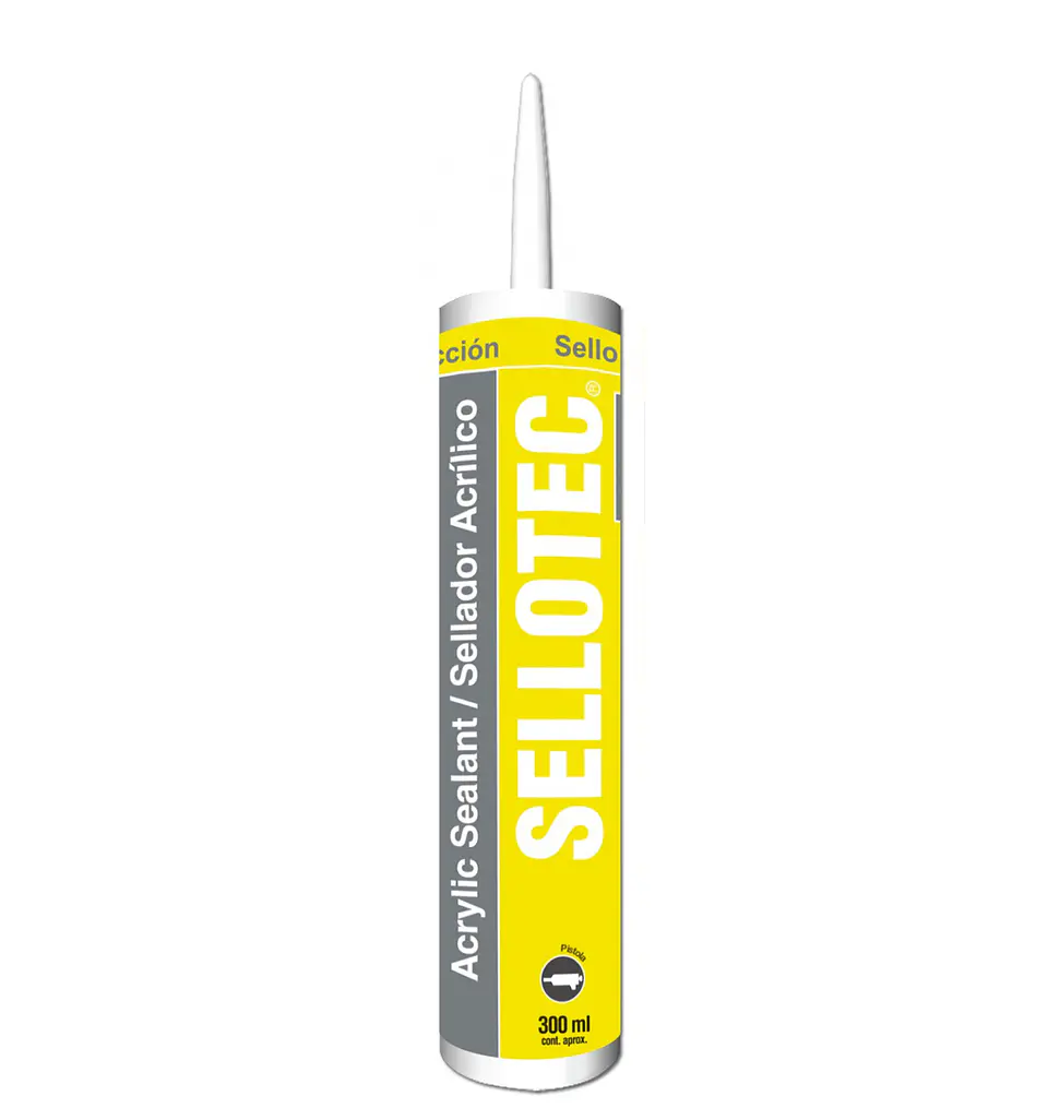 Sellador Acrilico Blanco 300 ml 1