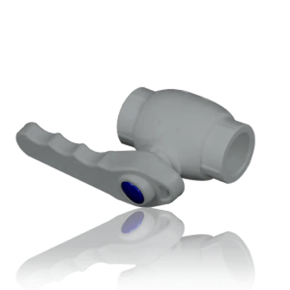 Llave de Bola PP-R Completa 25mm 1