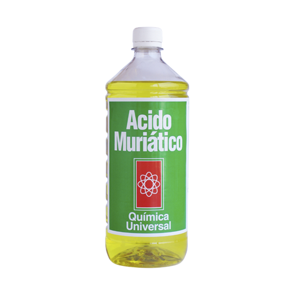 Acido Muriatico 1 LT Quimica Universal