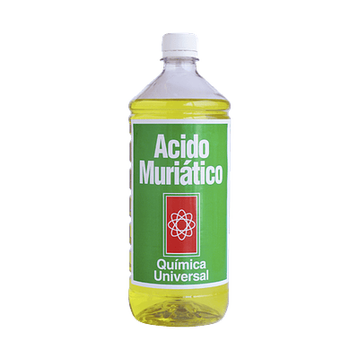 Acido Muriatico 1 LT Quimica Universal