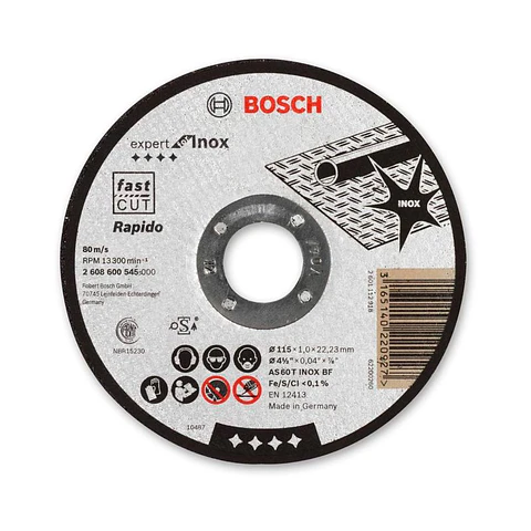 Disco de Corte Metal 4 1/2 Bosch
