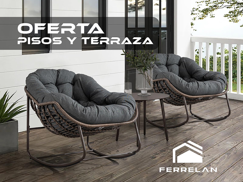 Oferta en todo para renovar tus pisos y terraza