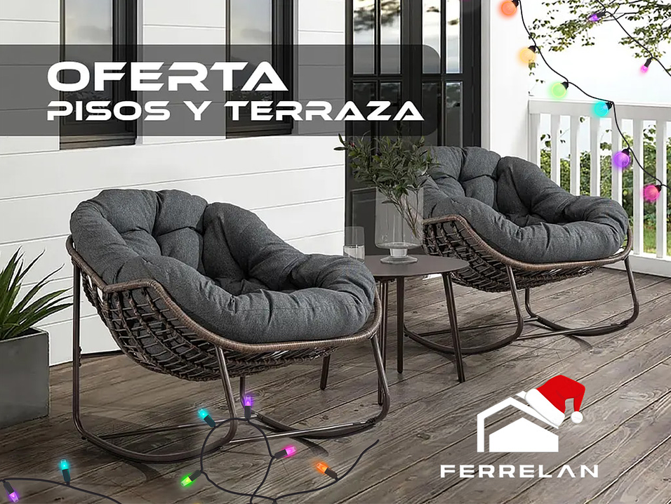 Oferta en todo para renovar tus pisos y terraza