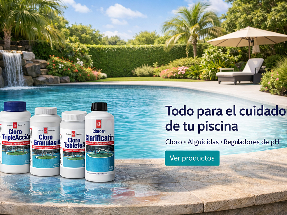 Oferta en Productos P/Piscinas