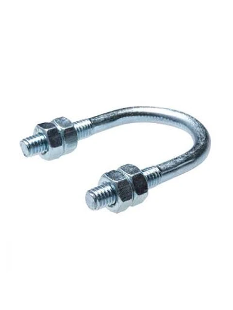 ABRAZADERA ZINCADA TIPO U 3" - 1/2 2-E43