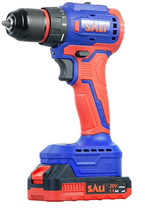 TALADRO INALAMBRICO SALI 10MM 20V 2 BAT 1,5AH