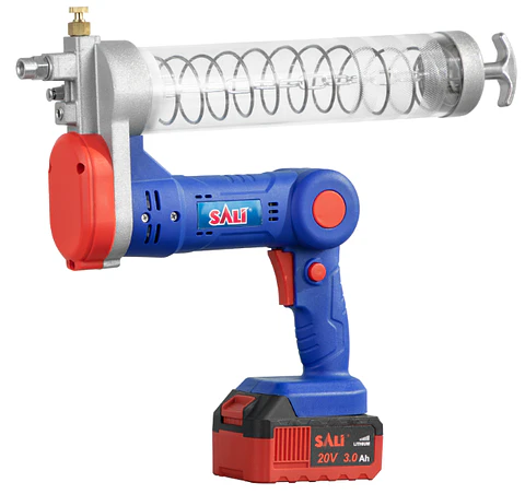 PISTOLA DE ENGRASE INALAMBRICA 800ML 20V SALI 2BAT 3AH