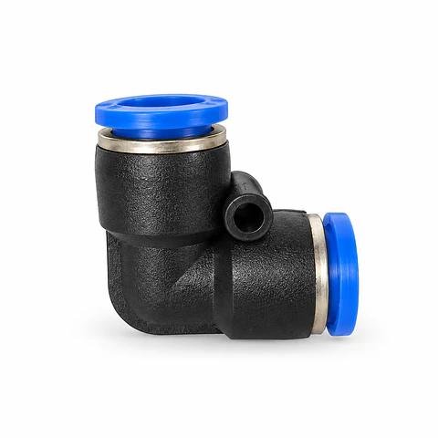 UNION TUBIN 90º 8X8MM PLAST. 2B-22
