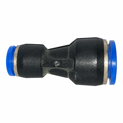 UNION TUBIN RECTA 12-8MM PLAST. 2B-21