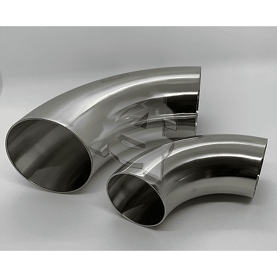 CODO SMS ACERO INOX. 304, 1.5D.