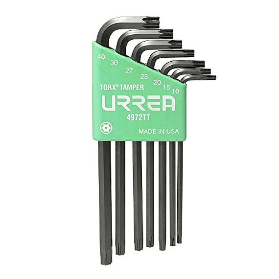 LLAVES L TORX TPER RACK (JUEGO 7 PIEZAS)